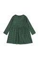 Konges Sløjd sukienka dziecięca ROLI DRESS KS104415.9BYA zielony AW25
