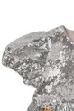 Konges Sløjd sukienka dziecięca STARLA STAR DUST DRESS srebrny KS104435.9BYA