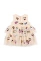 Fete Konges Sløjd rochie fete YVONNE FAIRY DRESS KS104471.9BYA bej