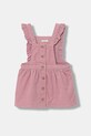 United Colors of Benetton sukienka bawełniana niemowlęca bawełna różowy 4O5GAT01K.W.Seasonal