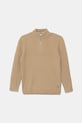 Calvin Klein Jeans pulover copii uni bej IB0IB02519.9BYA