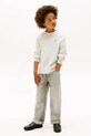 Băieți Tommy Hilfiger pulover de bumbac pentru copii KB0KB09753.128.176.9BYA gri