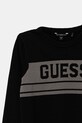 Chłopiec Guess sweter bawełniany dziecięcy L5YR01.Z0140.9BYA czarny