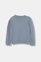 Детский хлопковый свитер Guess N5YR05.Z3OK1.9BYA голубой AW25