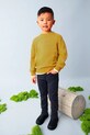 Mayoral pulover de bumbac pentru copii 311.5E.Mini.9BYA galben