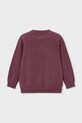 Mayoral pulover de bumbac pentru copii 311.5E.Mini.9BYA burgundia AW25