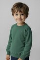 Mayoral pulover de bumbac pentru copii uni verde 323.5A.Mini.9BYA