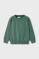 Mayoral pulover de bumbac pentru copii uni verde 323.5A.Mini.9BYA