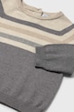 Băieți Mayoral pulover pentru copii din amestec de lână 2342.3C.Baby.9BYA gri