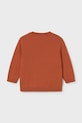 Mayoral sweter z domieszką wełny dziecięcy 2343.3D.Baby.9BYA pomarańczowy AW25