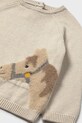 Mayoral sweter z domieszką wełny dziecięcy beżowy 2345.3E.Baby.9BYA