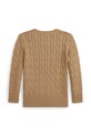 Polo Ralph Lauren sweter bawełniany 322702674082 brązowy AW25