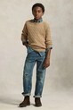 Βαμβακερό πουλόβερ Polo Ralph Lauren καφέ 323702674082