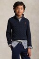 Βαμβακερό πουλόβερ Polo Ralph Lauren άλλο σκούρο μπλε 323868894017