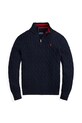 Βαμβακερό πουλόβερ Polo Ralph Lauren 323868894017 σκούρο μπλε AW25