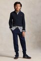 Βαμβακερό πουλόβερ Polo Ralph Lauren σκούρο μπλε 323868894017