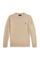 Polo Ralph Lauren sweter wełniany dziecięcy wełna beżowy 323951349008