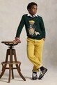 Παιδικό βαμβακερό πουλόβερ Polo Ralph Lauren πράσινο 323978393001