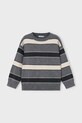 Παιδικό πουλόβερ Mayoral 4374.5D.Mini.9BYA γκρί AW25