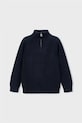 Mayoral sweter dziecięcy bawełna granatowy 4375.5D.Mini.9BYA