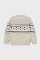 Дитячий светр Mayoral 4377.5F.Mini.9BYA бежевий AW25