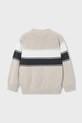 Детски пуловер Mayoral 4380.5H.Mini.9BYA бежов AW25
