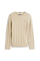 Tommy Hilfiger pulover de bumbac pentru copii KB0KB09753.9BYA bej AW25
