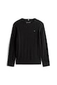 Tommy Hilfiger pulover de bumbac pentru copii KB0KB09753.9BYA negru AW25