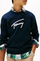 Αγορίστικα Παιδικό βαμβακερό πουλόβερ Tommy Hilfiger KB0KB09974.9BYA σκούρο μπλε