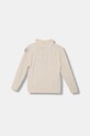 Guess sweter bawełniany dziecięcy L5BR03.Z39O0.9BYA beżowy AW25