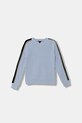 Guess sweter dziecięcy aplikacja niebieski L5BR06.Z3FU0.9BYA