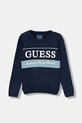 Guess sweter aplikacja granatowy N5BR03.Z32N0.9BYA