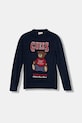 Guess pulover copii imprimeu bleumarin N5BR05.Z2BB0.9BYA