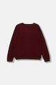 United Colors of Benetton sweter bawełniany dziecięcy 120YC108S.G.seasonal bordowy AW25