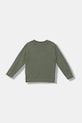 United Colors of Benetton sweter bawełniany dziecięcy 120YC108S.G.seasonal zielony AW25