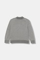 Детский хлопковый кардиган United Colors of Benetton 120YC500W.G.seasonal серый AW25