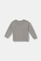 United Colors of Benetton pulover de bumbac pentru copii 120YG100X.P.seasonal gri AW25