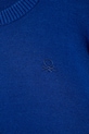 Chłopiec United Colors of Benetton sweter bawełniany dziecięcy 120YG100X.P.seasonal niebieski