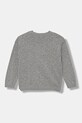 United Colors of Benetton kardigan bawełniany dziecięcy 120YG600G.P.seasonal szary AW25
