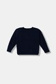 Otroška bombažna jopica United Colors of Benetton 120YG600G.P.seasonal mornarsko modra AW25