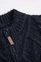 Chłopiec Coccodrillo kardigan dziecięcy ZC5172202YBJ granatowy