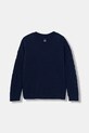 United Colors of Benetton sweter z dodatkiem wełny dziecięcy 1344C107G.G.reproposed granatowy AW25