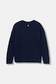 United Colors of Benetton sweter z dodatkiem wełny dziecięcy 1344C107G.G.reproposed granatowy AW25