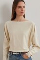 Свитер Lauren Ralph Lauren бежевый 200933718