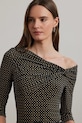 Μπλουζάκι Lauren Ralph Lauren μαύρο 200971282