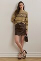 Odzież Lauren Ralph Lauren sweter z domieszką lnu 200971322 beżowy