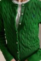 Polo Ralph Lauren kardigan ženski bombažen zelena 211971868