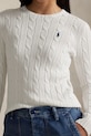 Polo Ralph Lauren sweter bawełniany biały 211971869