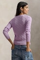Polo Ralph Lauren maglione in cotone 211971869 violetto AA00