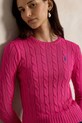 Polo Ralph Lauren sweter bawełniany różowy 211971869